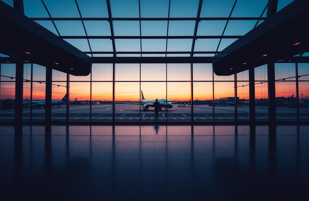 Saguão de aeroporto